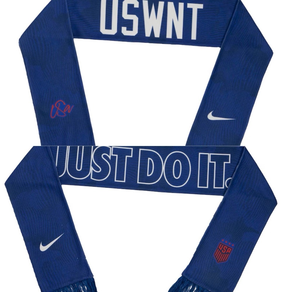 NWT Nike USWNT USA Womens National Team Just Do It Scarf Soccer World Cup